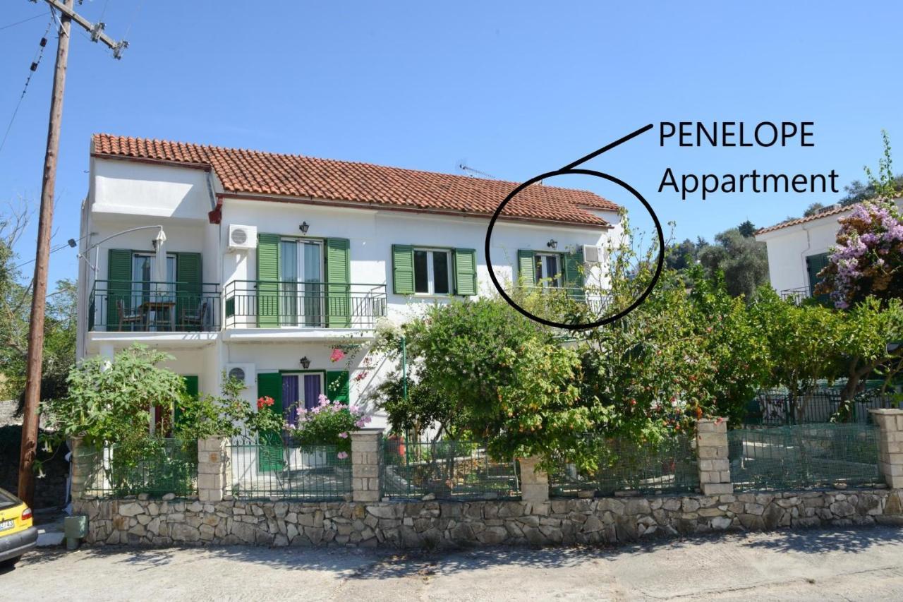 Penelope - Loggos Apartments Longós エクステリア 写真